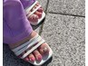 FOOT うるる夏キラ♪マグネットネイル(オフ無料)