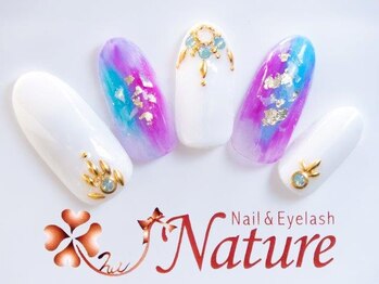 ナチュレ ネイルアンドアイラッシュ(Nature Nail & Eyelash)/定額デザイン☆8,532☆