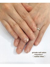 プライベート ネイルサロン マーマ(murmur)/フラワーネイル