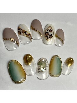 モアネイル(more nail)/9,10月定額ネイル７７００コース