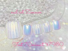 ネイルアート ジマー/フット◆70minart¥7980/学割あり