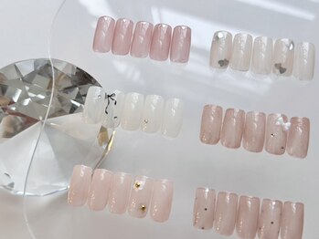 ランドネイル 天神(LANDNAIL)の写真/【60minで可愛くなれる♪定額デザインが人気】シンプル/ワンホン/ニュアンス/ポップ等定額メニューが豊富★