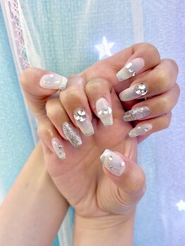 キューシーネイル 川崎(QcNail)/チークネイル