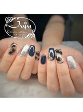 ジュジュ(Juju)/べっ甲ネイル　秋ネイル