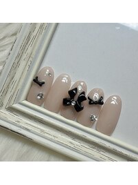 渋谷限定ビジューネイル