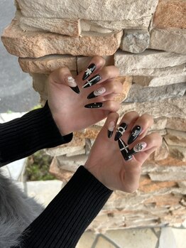 ラグゼヘア(Luxe hair)の写真/長さ出しが得意なサロン♪フィルイン施術で自爪を傷つけず美しい仕上がりに。あなたの理想を叶えます☆