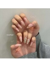 ソムネイル(Som Nail)/お客様ご持参のデザインです