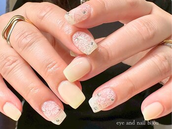 ビジュゥ 緑地公園店/【MINA担当】　レースネイル