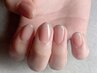 【hand）★スキニーフレンチネイル￥6580