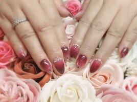 エアーでグラデーション(^^)