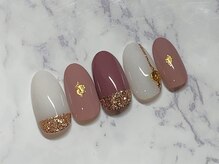 グリッター(GLITTER)/くすみピンク