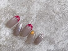 スリー(THREE)/Sep.2021/nail design