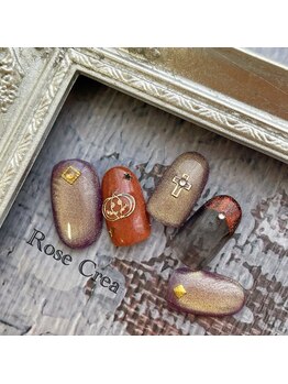 ローズクレア(Rose Crea)/【季節アート】ハロウィンネイル