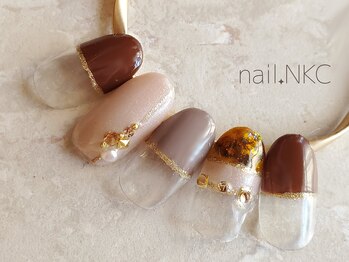 NKC/ストレートべっ甲ネイル