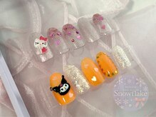 スノーフレーク(Snowflake)/定額デザイン☆サンリオパーツ