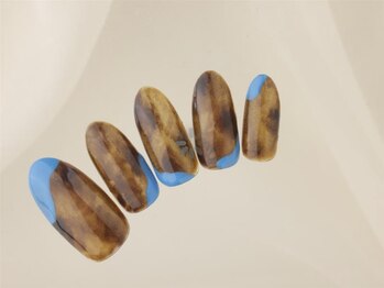 エムスラッシュ センター南(M.SLASH)/秋のニュアンスネイル