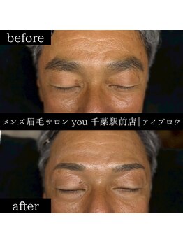 ユー 千葉駅前店(you)/メンズ眉毛/メンズ眉/千葉駅