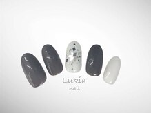 ルキア(Lukia)/冬おすすめ☆シンプルネイル