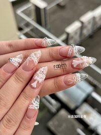レースネイル×クロムパーツ