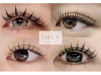シーア ボーテ アイラッシュ(THEA beaute eyelash)の写真/華やかで印象的な目元を目指すなら当店へご相談ください【マツエク フラット ワンホン ボリューム フェザー