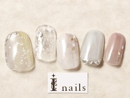 ダスティパステルネイル¥7500