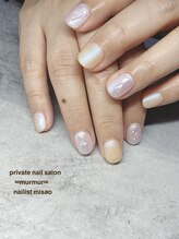 プライベート ネイルサロン マーマ(murmur)/立体ミラーデザイン