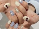さくらんぼネイル