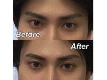 スター 新宿 新宿御苑(★STAR)/施術例メンズ眉毛WAX/新宿