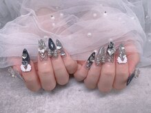 スノーネイルサロン 新宿店(Snow nail salon)/蝶々ネイル