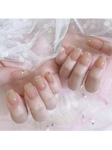 ベリール 南平岸店(Be'Leel)/ワンカラーにストーン♪