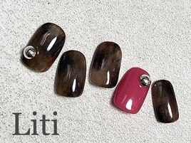 No.148 ART（B）　秋ネイル