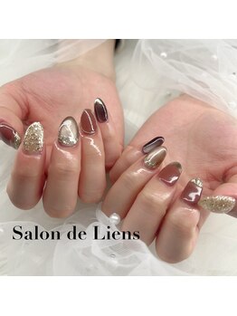 サロンド リアン(Salon de Liens)/持ち込みデザイン&付け放題¥8000