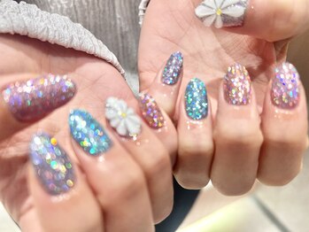 サイン(sin.)/キラキラフラワー