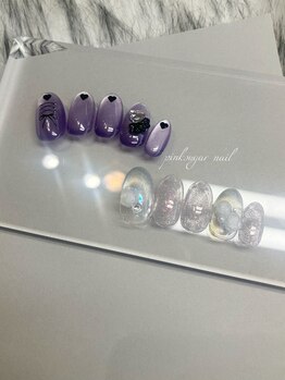 ピンクシュガーネイル(pink sugar nail)/定額デザイン