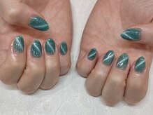 スウィーティーネイル 本厚木駅前店(Sweetie Nail)/フラッシュマグネットワンカラー