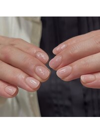 春チークネイル