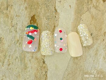 モモネイル(MOMO nail)/クリスマスネイル