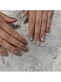 シルバーアシメニュアンス♪