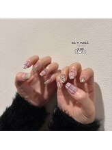 アイネイルトゥー 小倉(ai nail two)/リボンネイル