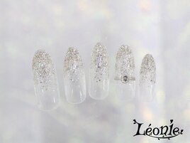 ラメグラ×リングアートネイル