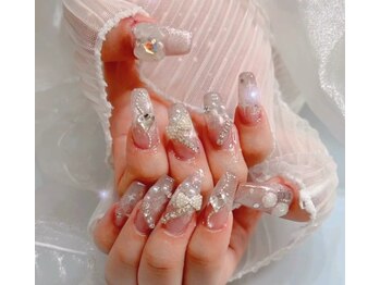 エムネイルサロン 五反田(emu nailsalon)/キラキラガーリー♪
