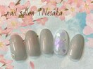 春限定♪桜デザイン5500円コース