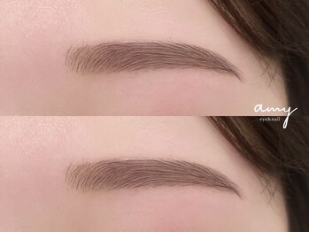 エイミー(amy)/アイブロウwax＋間引き
