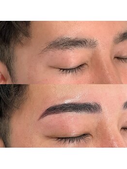 ラカ 長野駅前本店(LaKa)/メンズ眉毛wax +パーマ