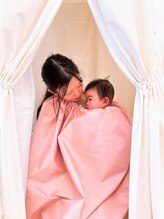 ソルドット(Sol.)/ローズ蒸しテントで産後ケア