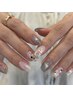 【Hand】持ち込みアート6本コース ¥8,800