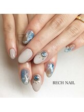 レッシュネイル サロンアンドスクール(RECH NAIL salon&school)/波ネイル