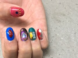 個性派ネイル！