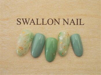 スワロンネイル(SWALLON NAIL)/7.8月定額ネイル