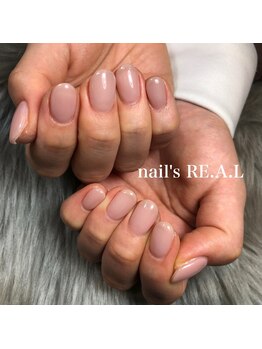 ネイルズリアル 倉敷(nail's RE.A.L)/ワンカラーネイル